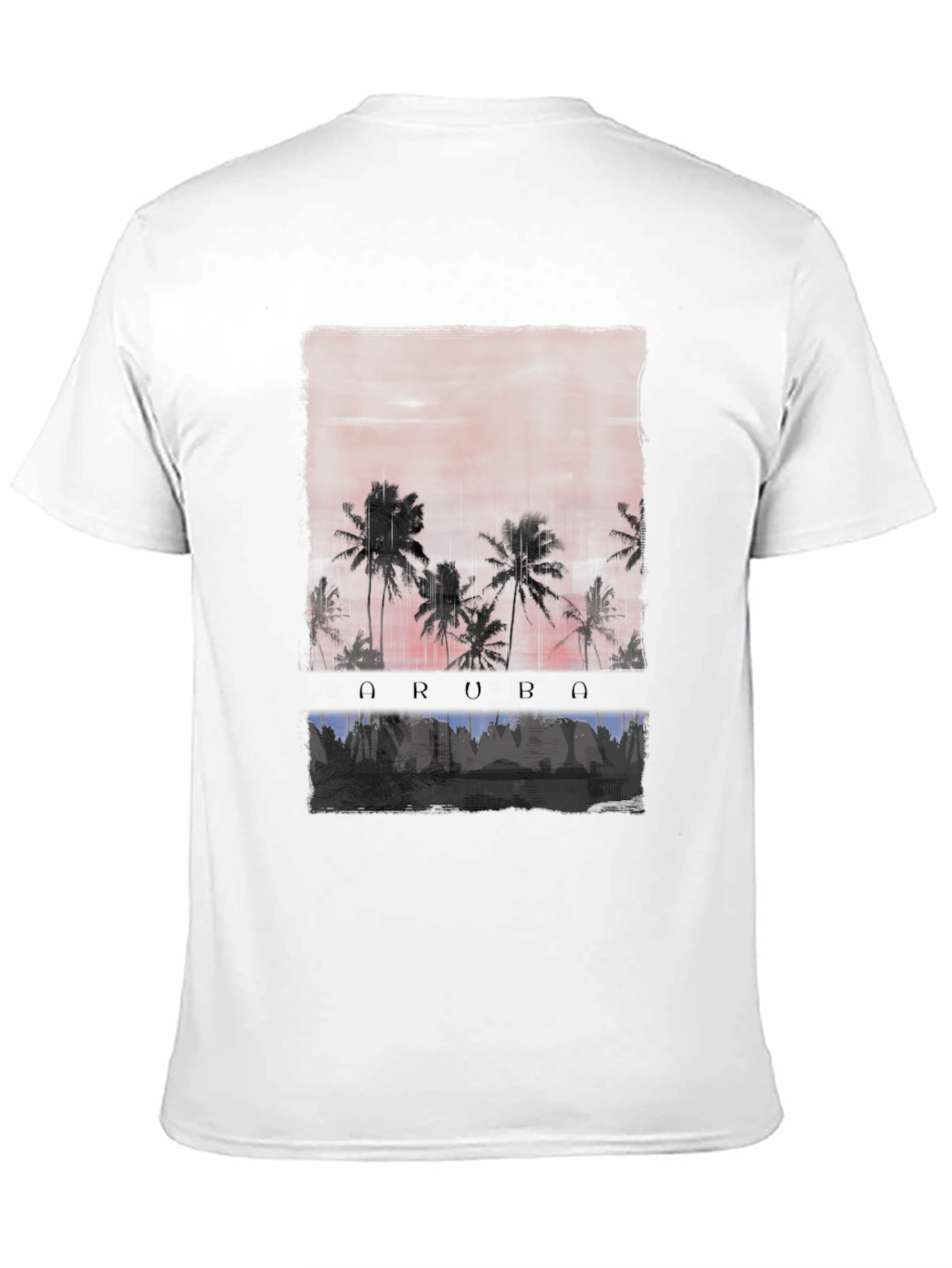 Aruba Palms Graphic Print T-Shirt