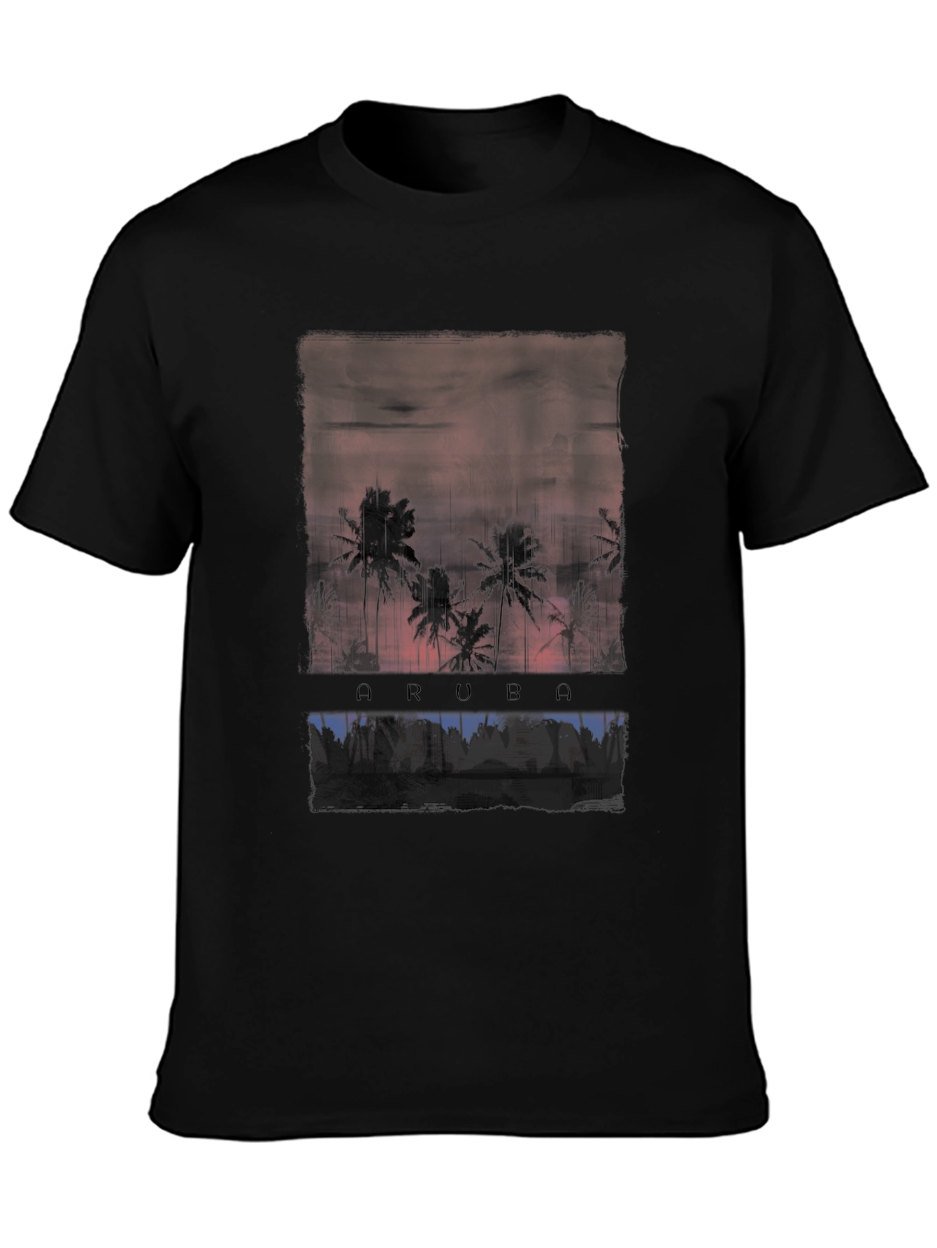 Aruba Palms Graphic Print T-Shirt