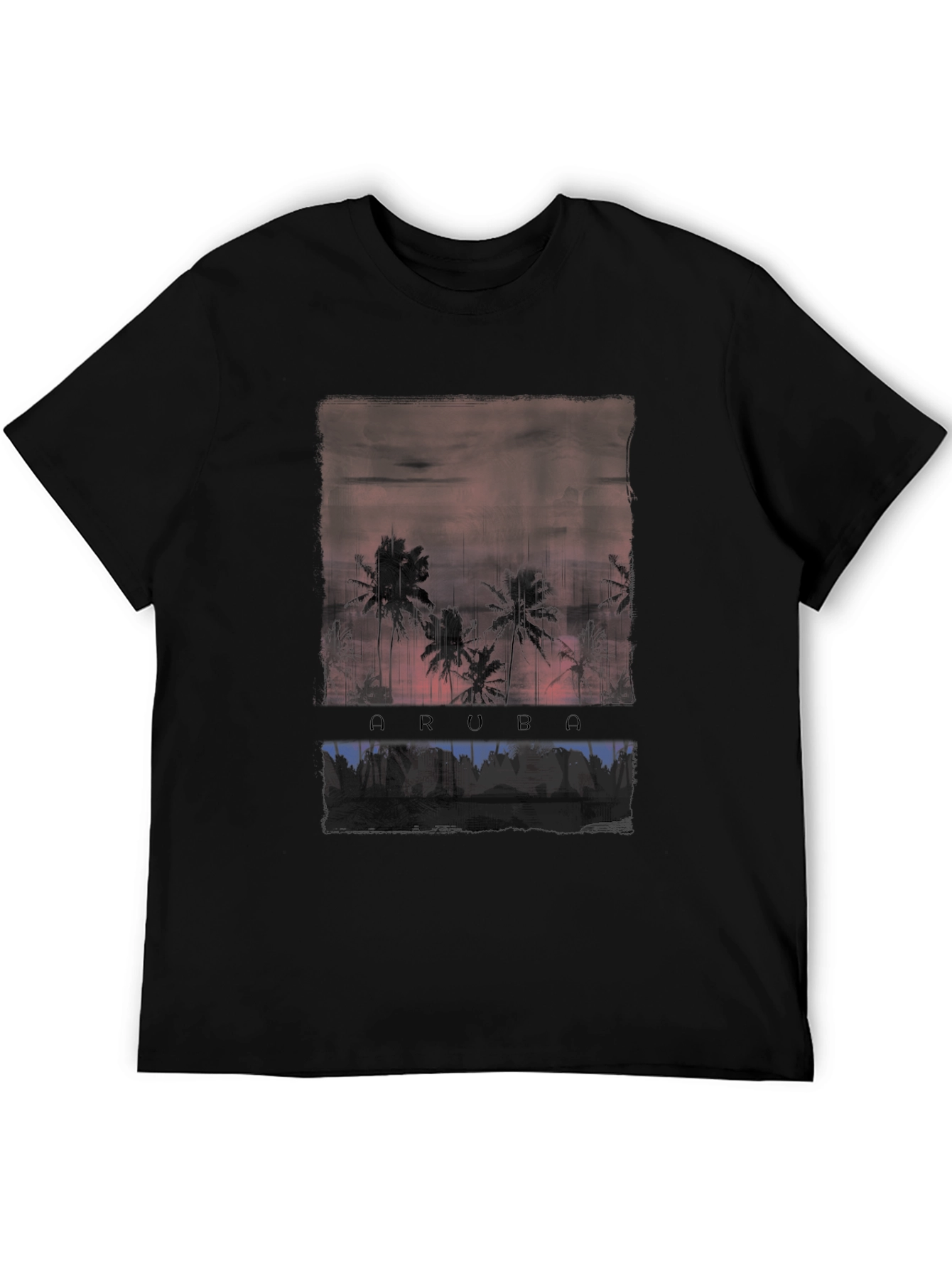 Aruba Palms Graphic Print T-Shirt