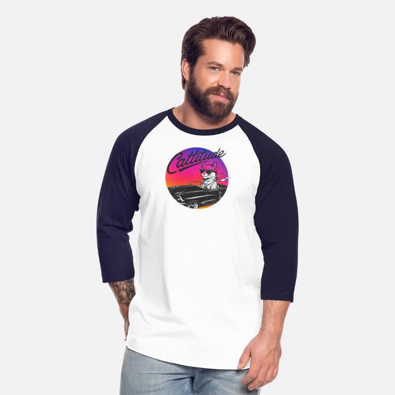 T shirt of a cat driving a car