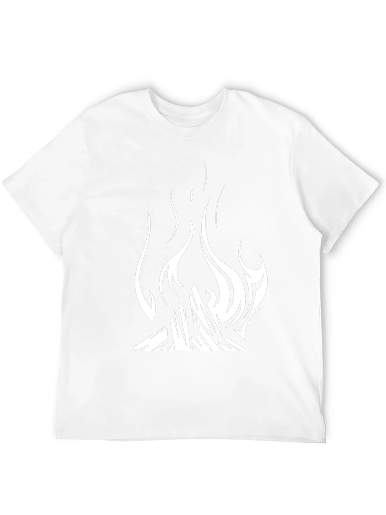 Fire Graphic Black T-Shirt