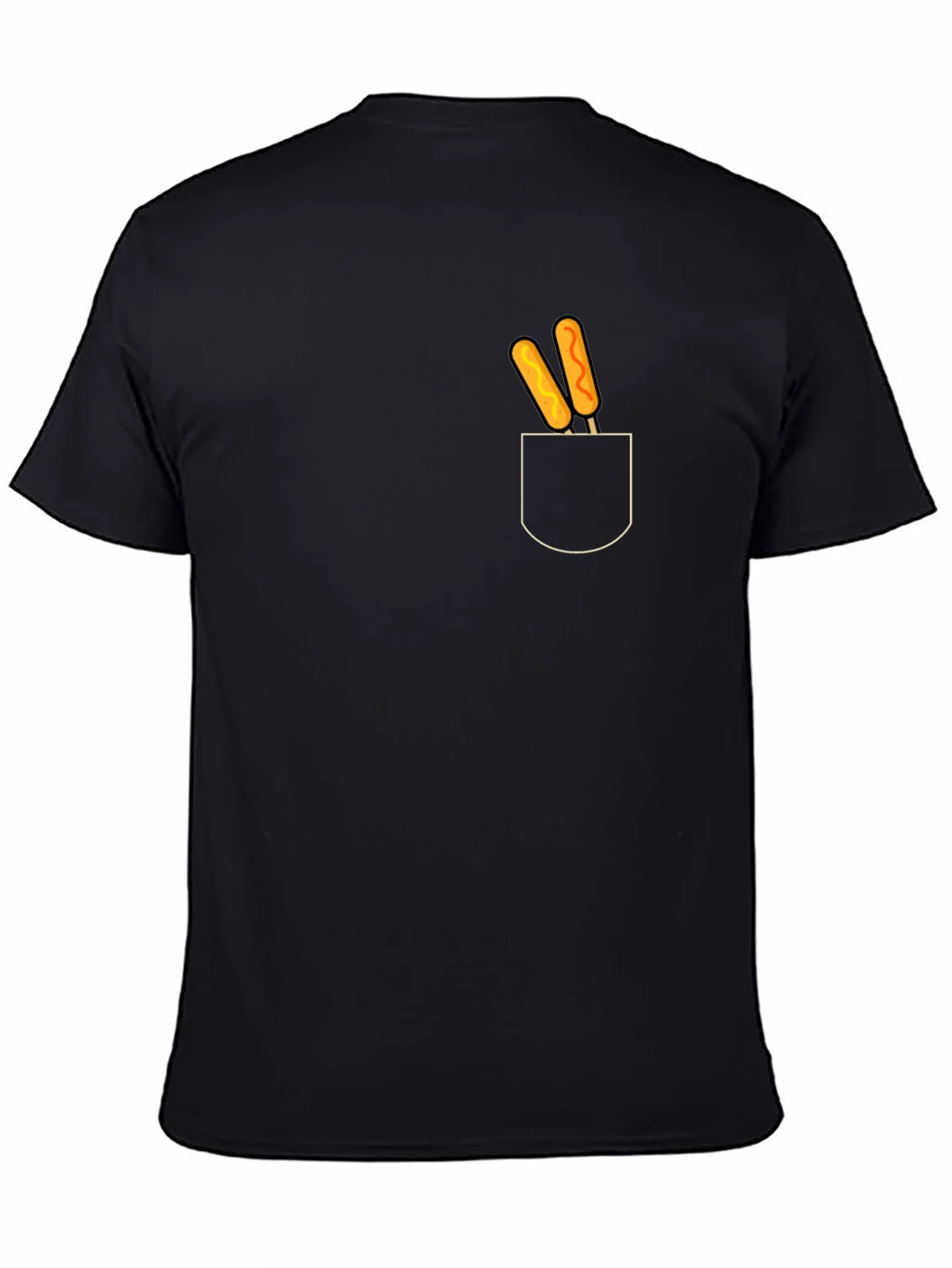 Novelty Corn Dog Pocket Graphic Tee