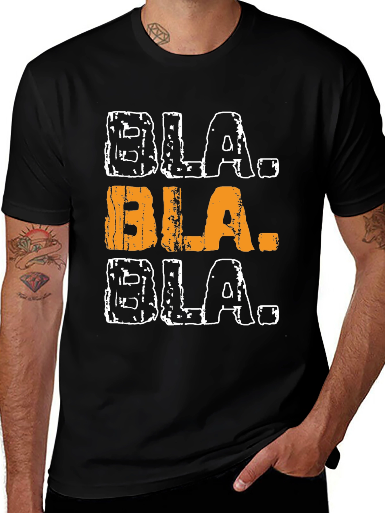 Funny BLA BLA BLA Graphic Tee
