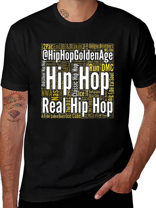 Hip Hop Golden Age Graphic T-Shirt