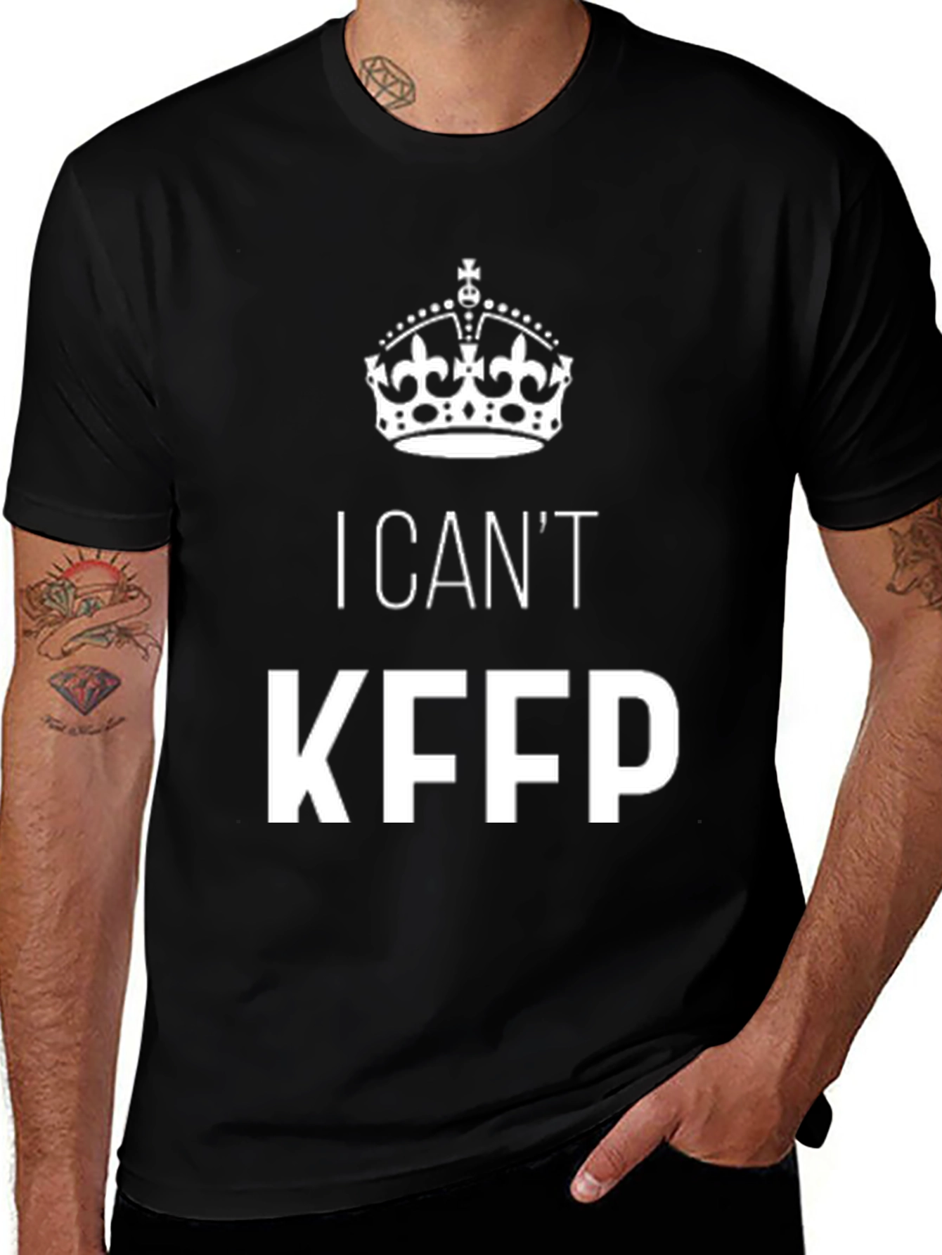 I Cant KFPP Mens T-Shirt - Funny Graphic Tee