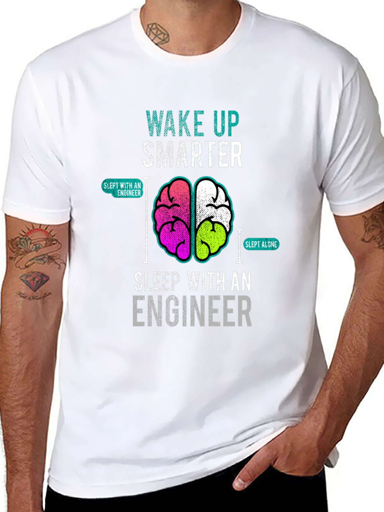 Wake Up Smarter Engineer T-Shirt