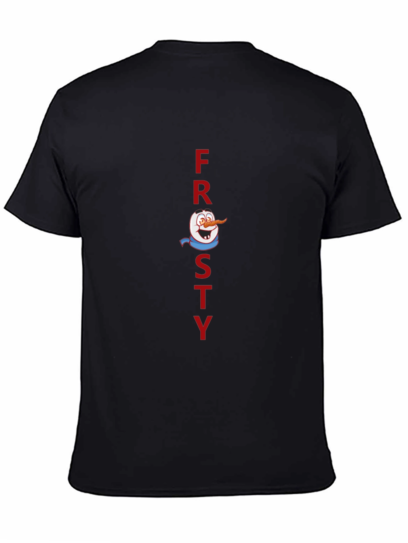 Frosty the Snowman Graphic Tee - Black