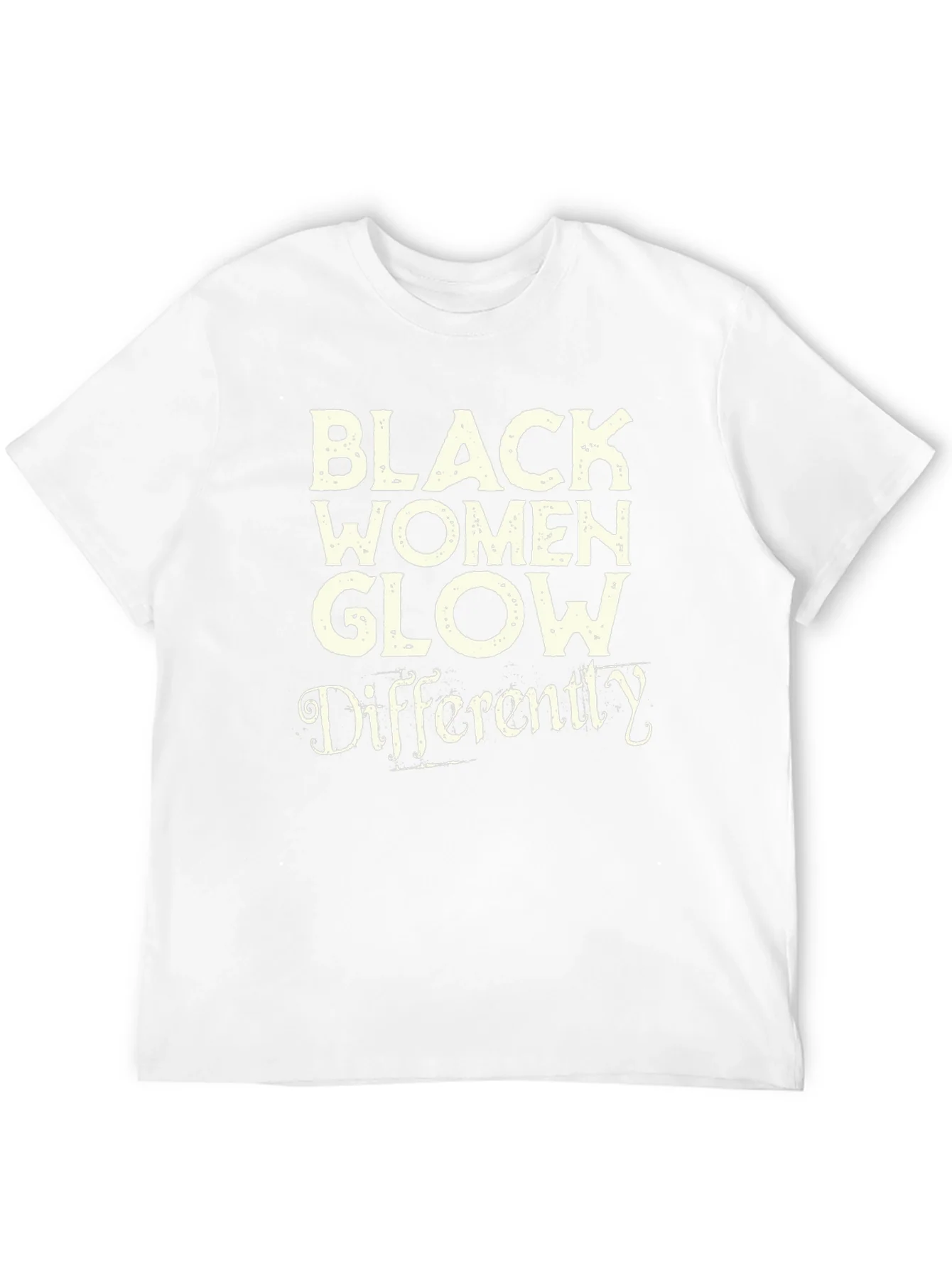 Black Women Glow Differently Graphic Tee