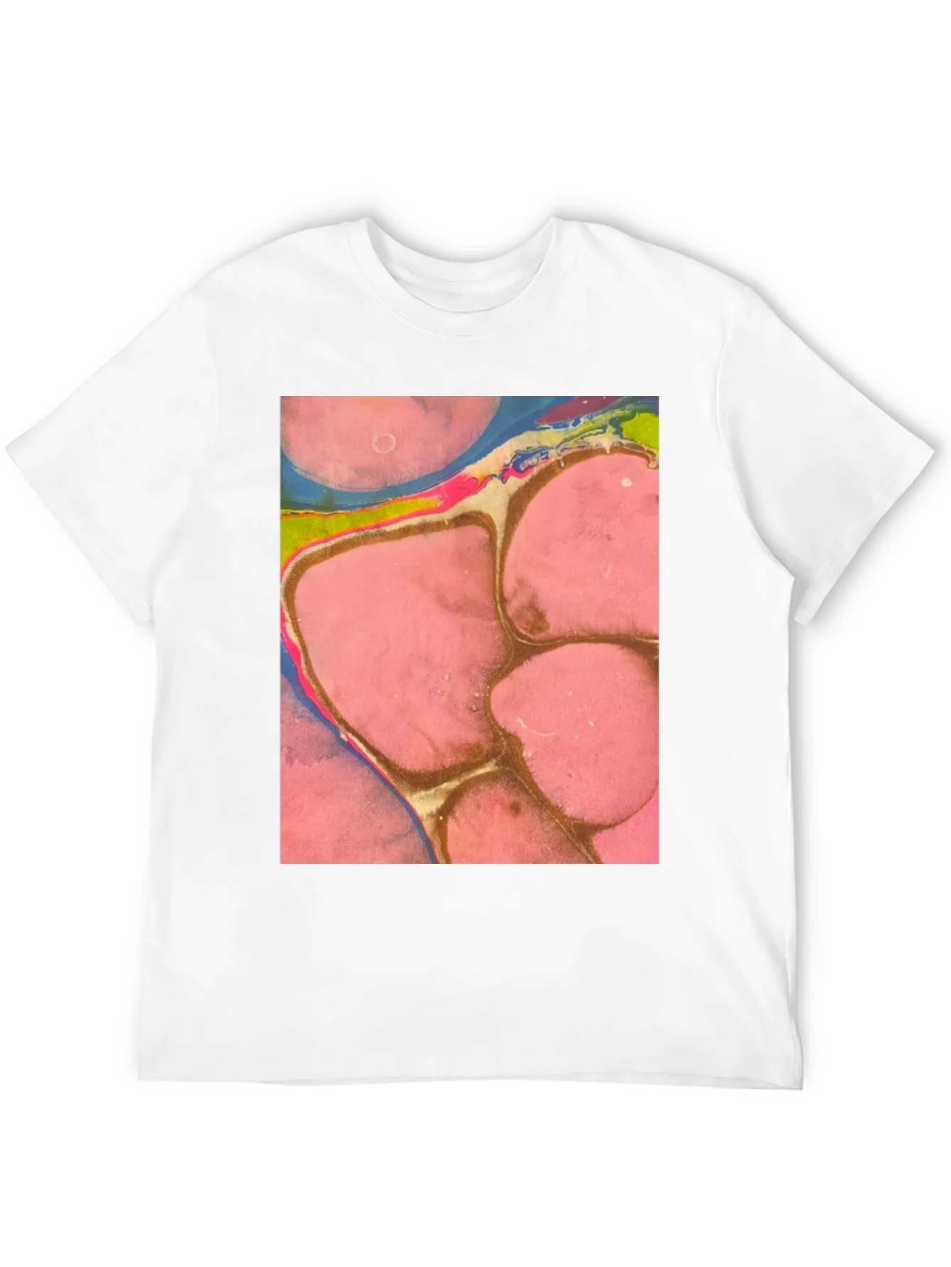 Abstract Art Print Tee - Unique Graphic T-Shirt