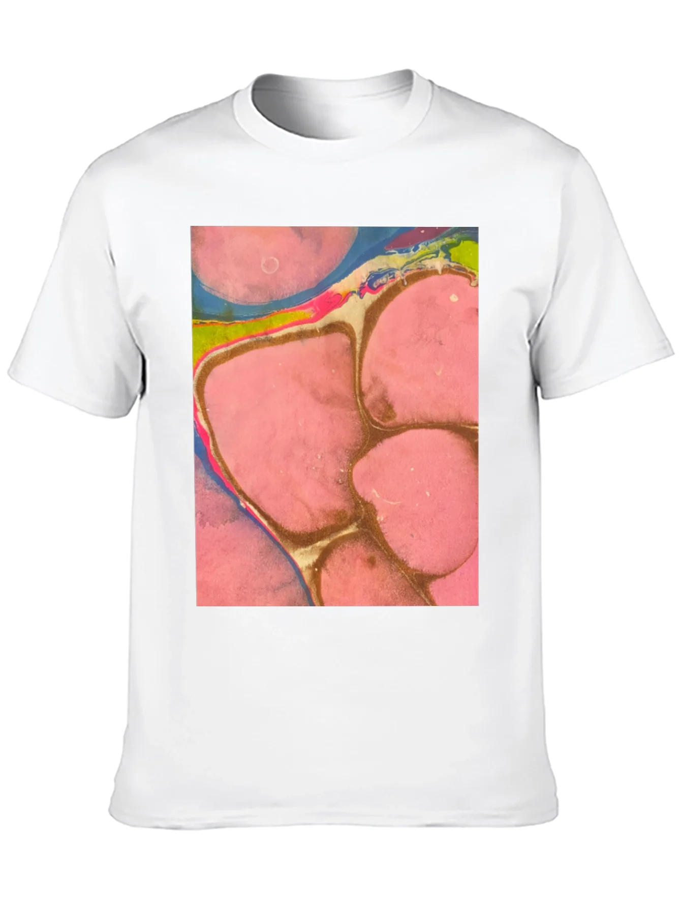 Abstract Art Print Tee - Unique Graphic T-Shirt