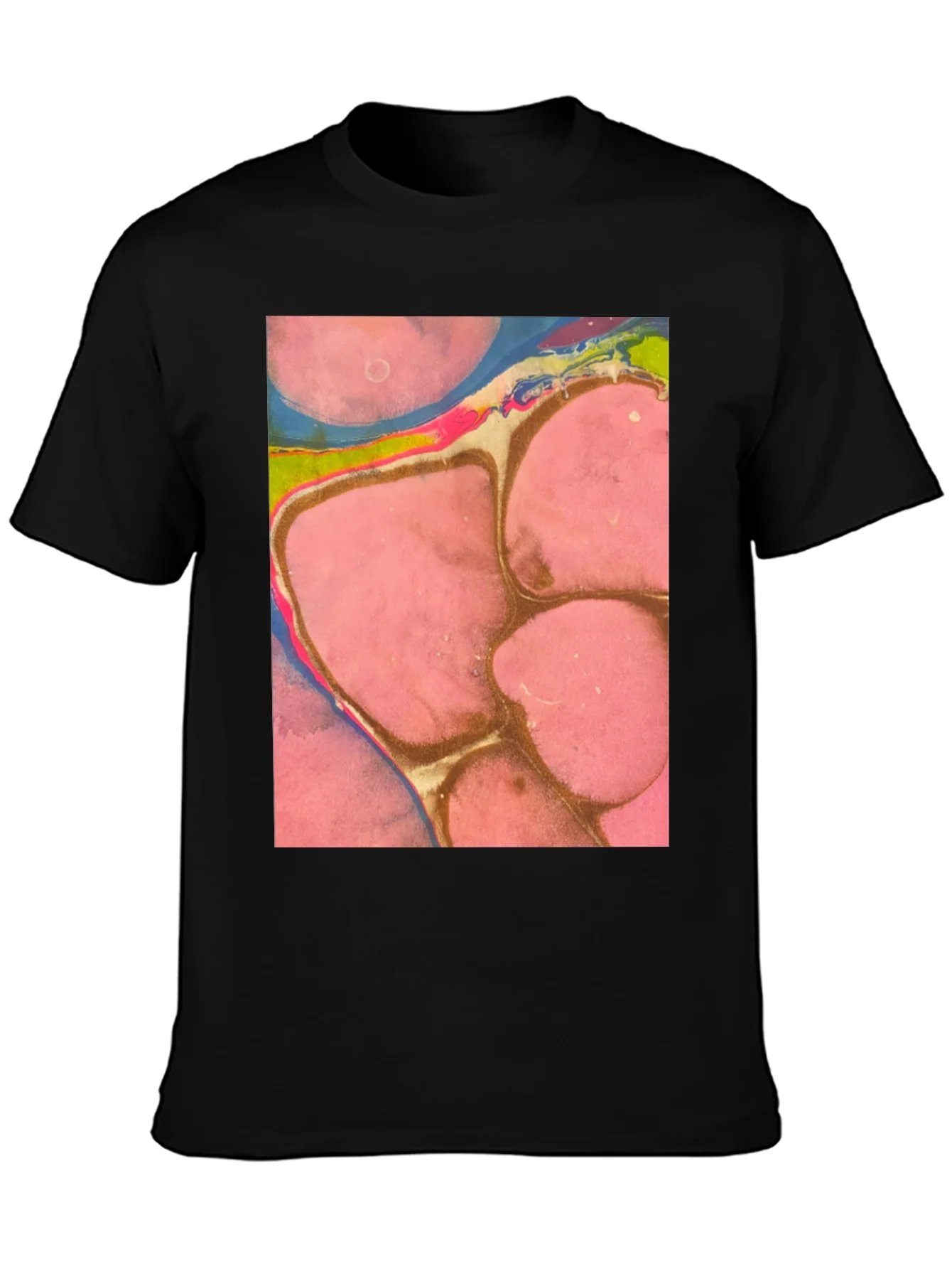 Abstract Art Print Tee - Unique Graphic T-Shirt