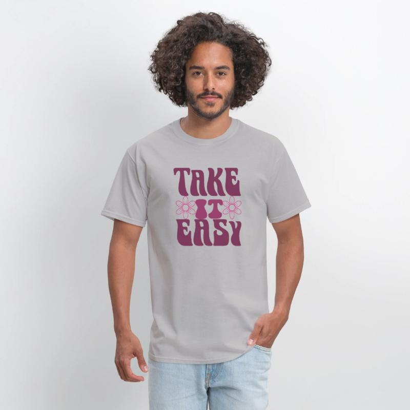 Take it Easy with Pink Flowers