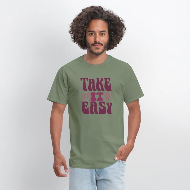 Take it Easy with Pink Flowers