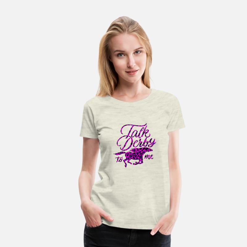 Talk Derby To Me Racing Horse Pun Quote Humor Sayi