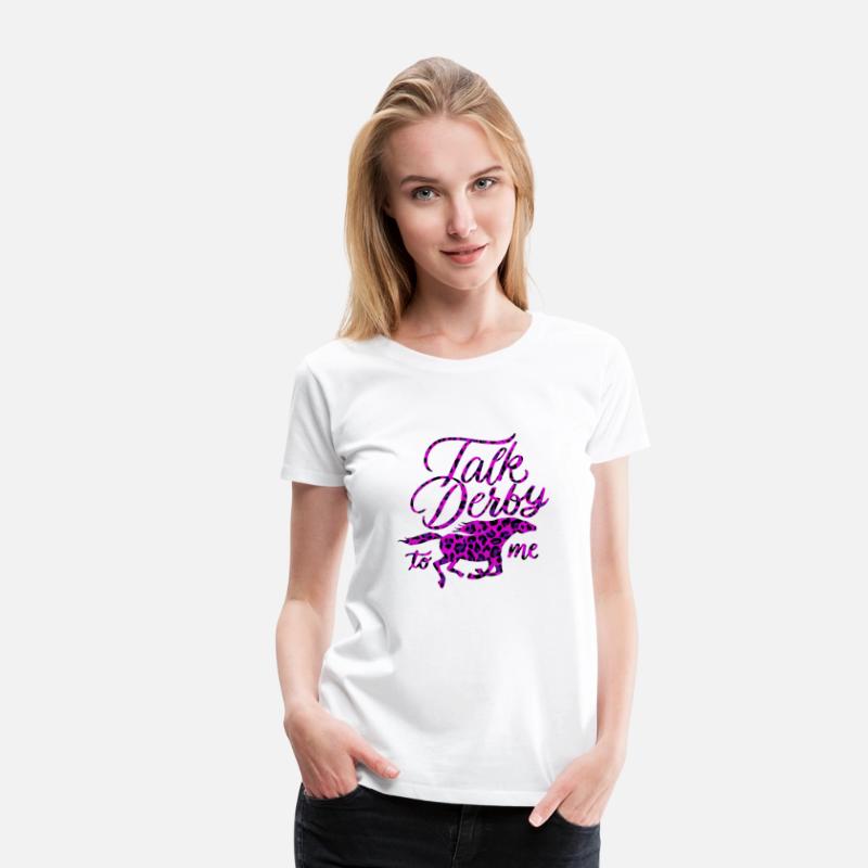 Talk Derby To Me Racing Horse Pun Quote Humor Sayi