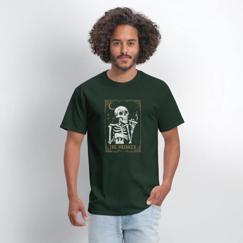 Tarot Card Occult Club Gothic Vice Drinker