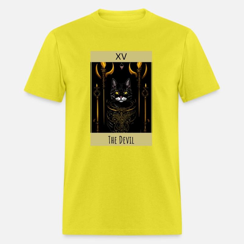 Tarot card the devil cat - readings and astrology