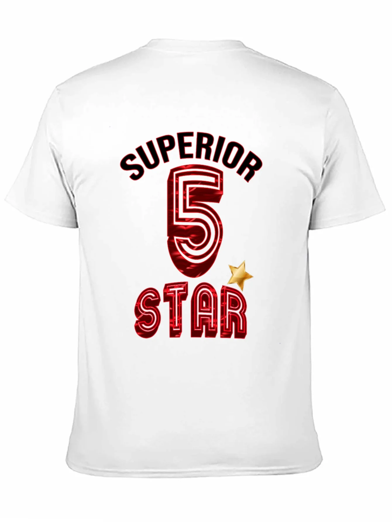 Superior 5 Star Graphic T-Shirt