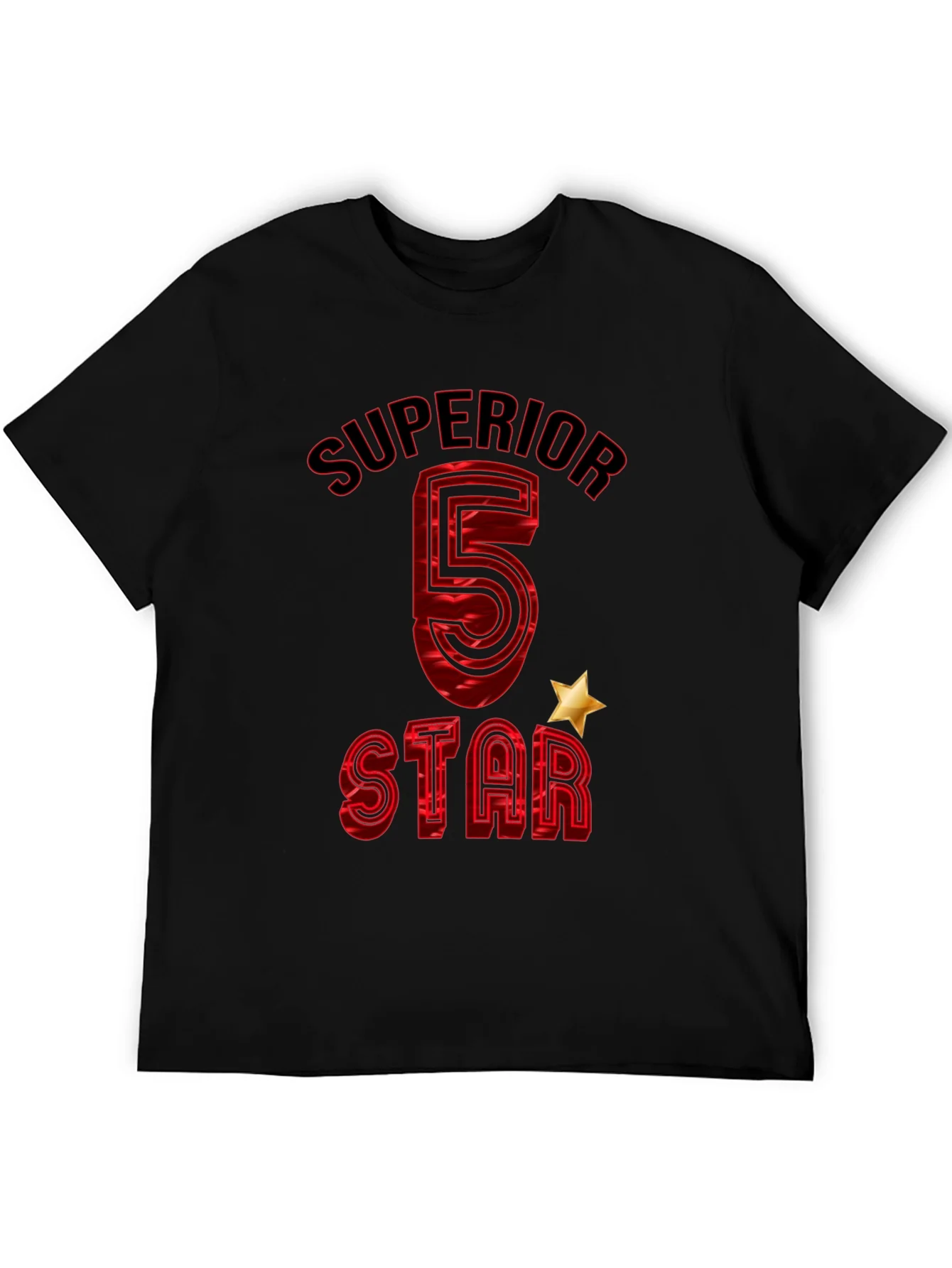 Superior 5 Star Graphic T-Shirt