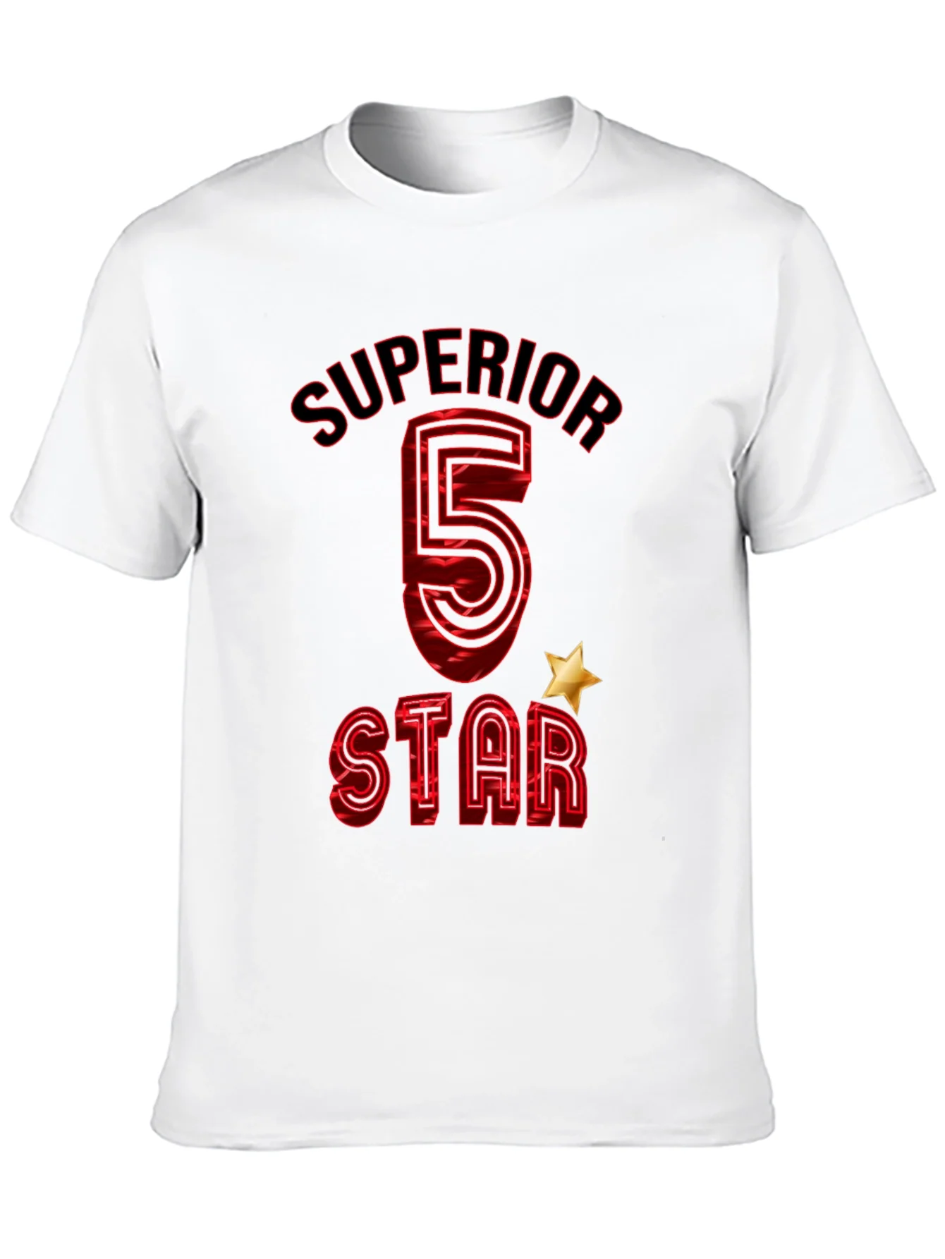 Superior 5 Star Graphic T-Shirt