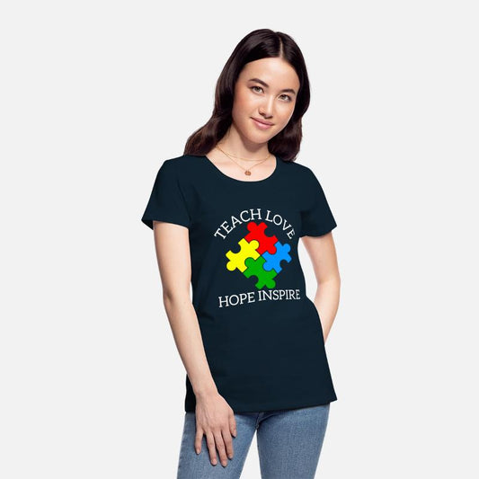 Teach Love Hope Inspire T shirt Design