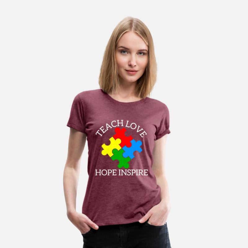 Teach Love Hope Inspire T shirt Design