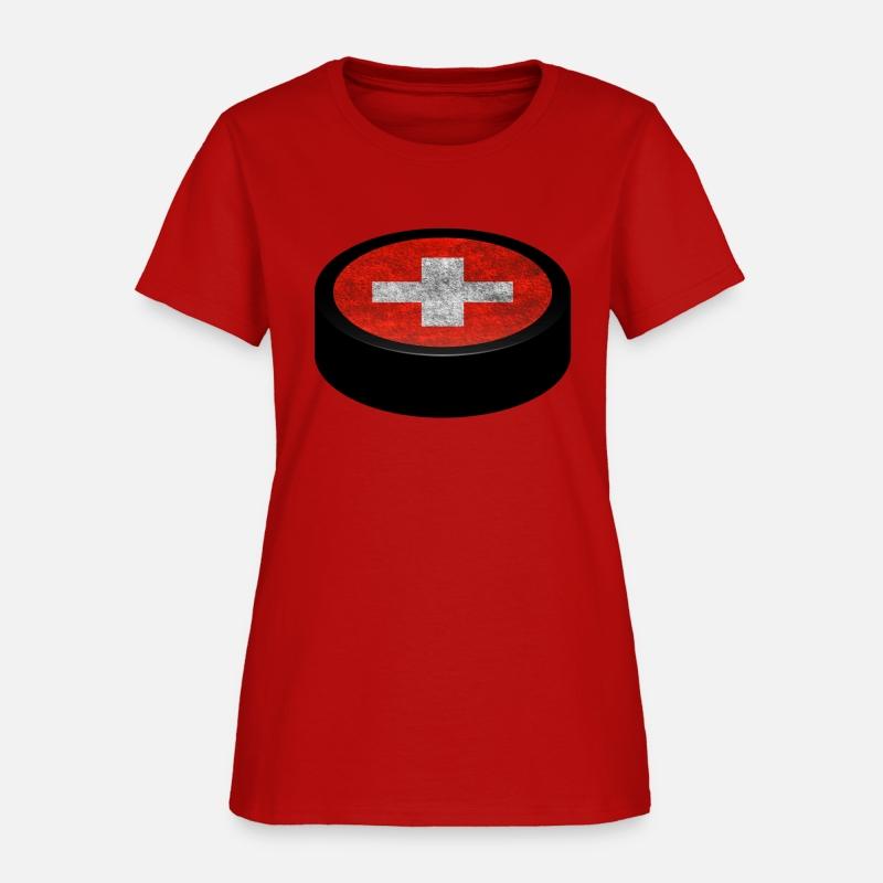 Team Switzerland Hockey Puck