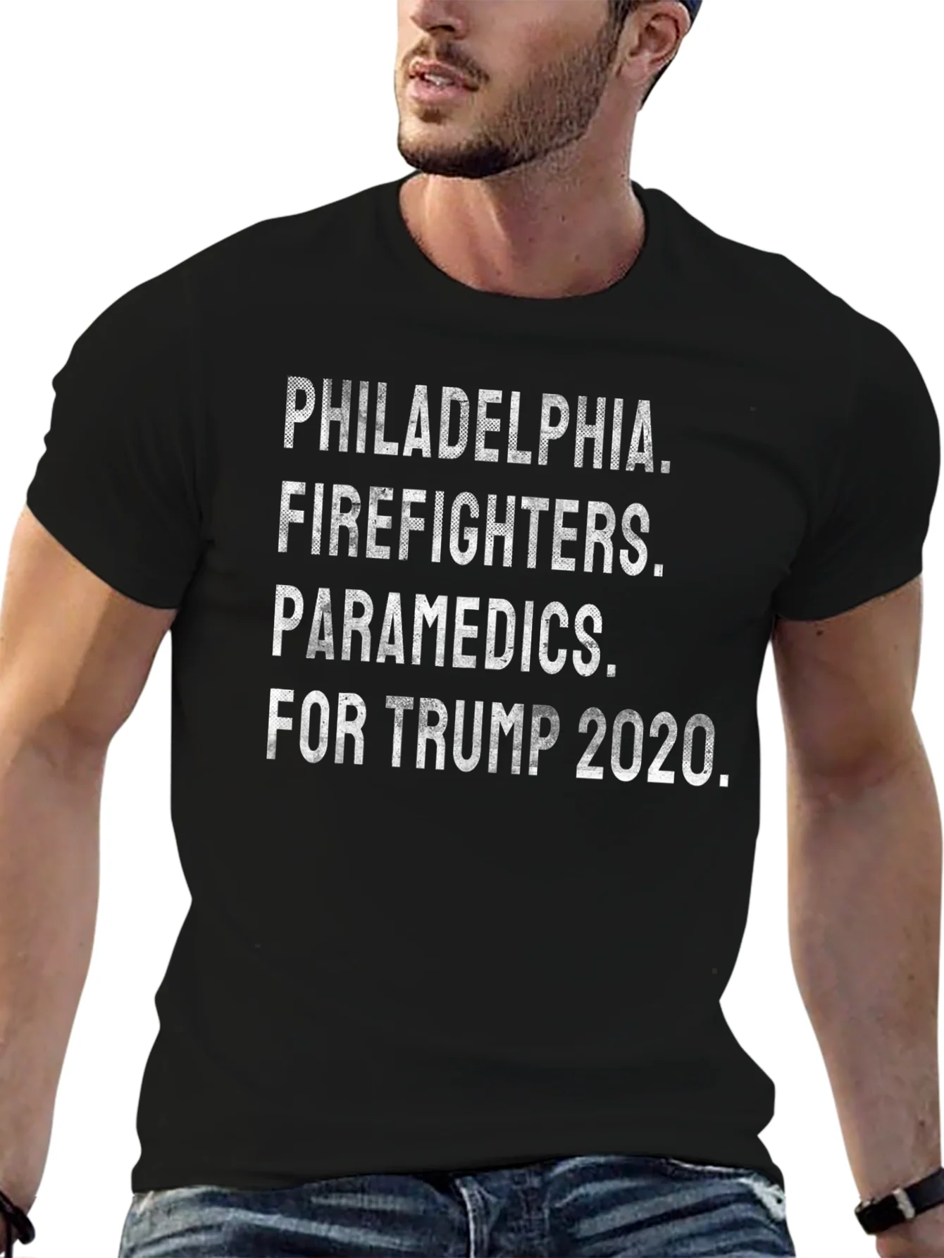 Philadelphia Firefighters Trump 2020 T-Shirt