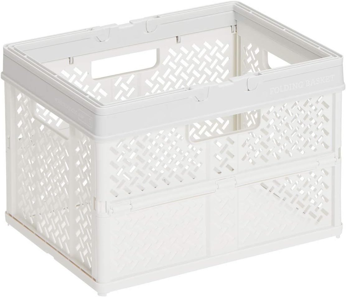 Tenma (天馬) Compact Folding Handle Storage Box, Fin - Premium Quality