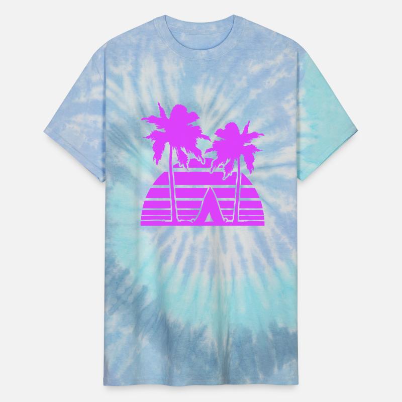 Tent Palm Trees Recreation Beach Vacation Outdoor