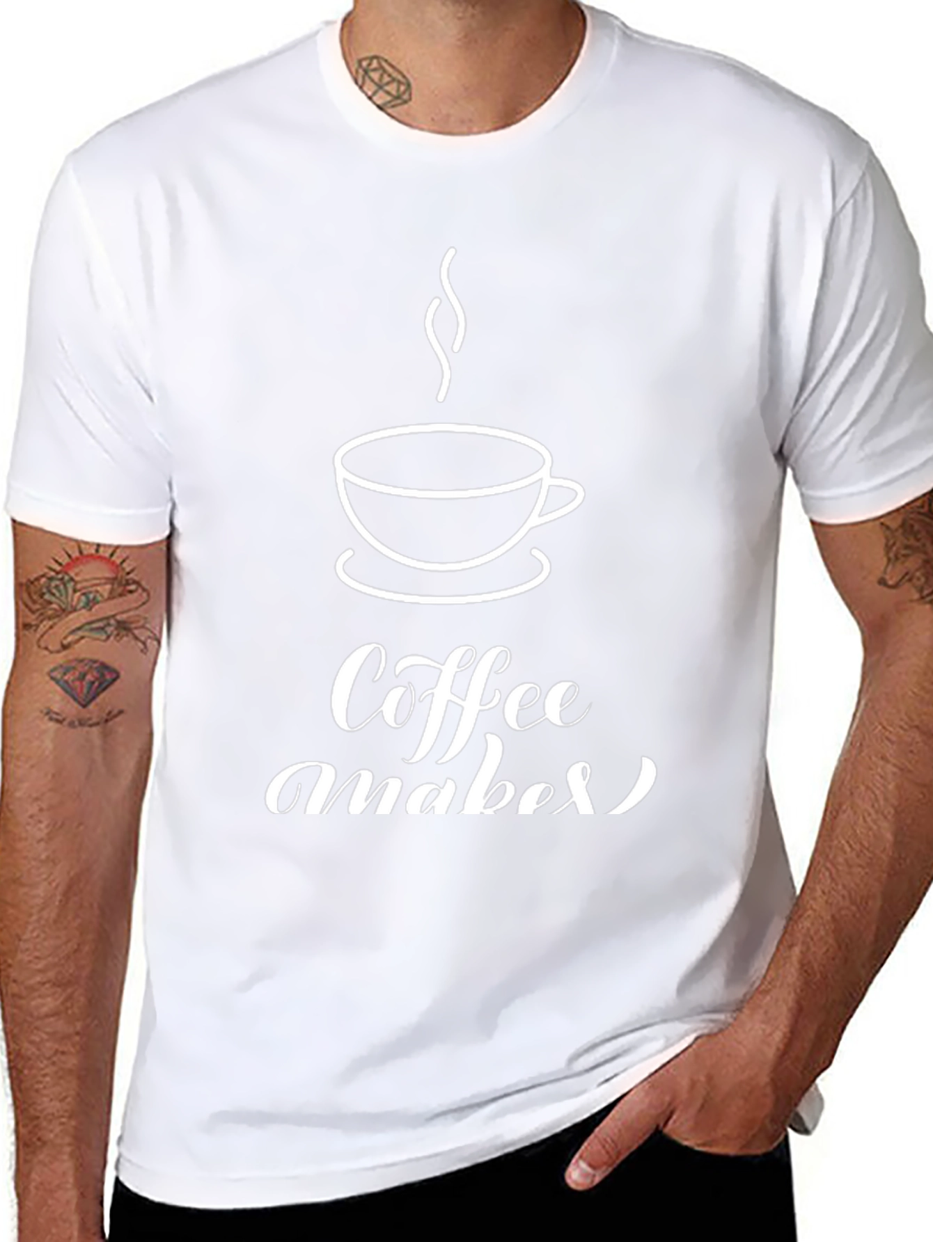 Coffee Makes Everything Better Black T-Shirt