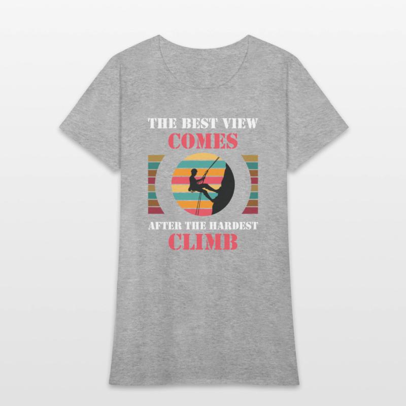 The best view comes after the hardest climb