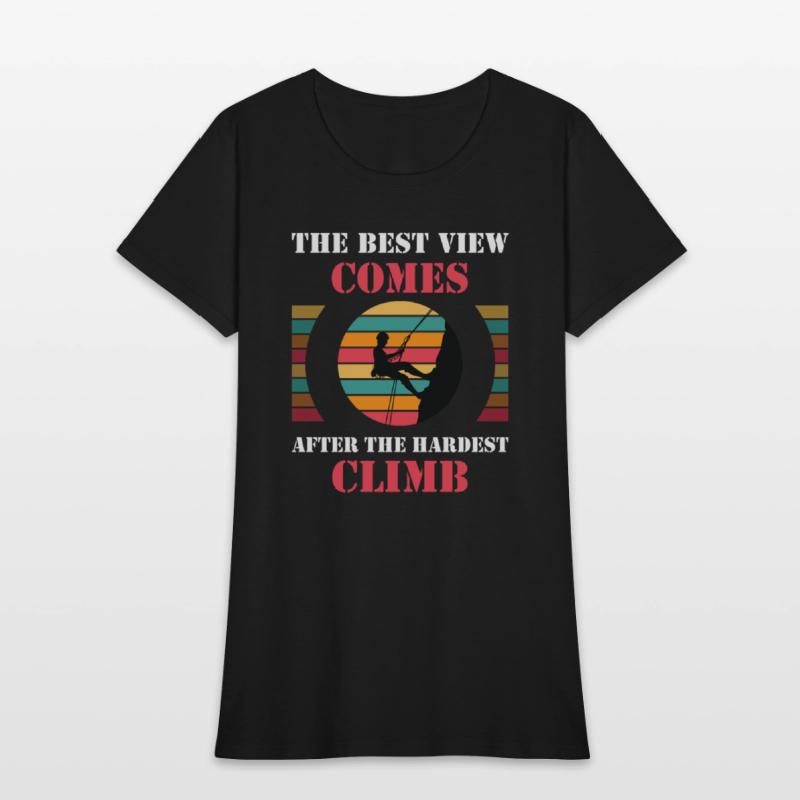 The best view comes after the hardest climb