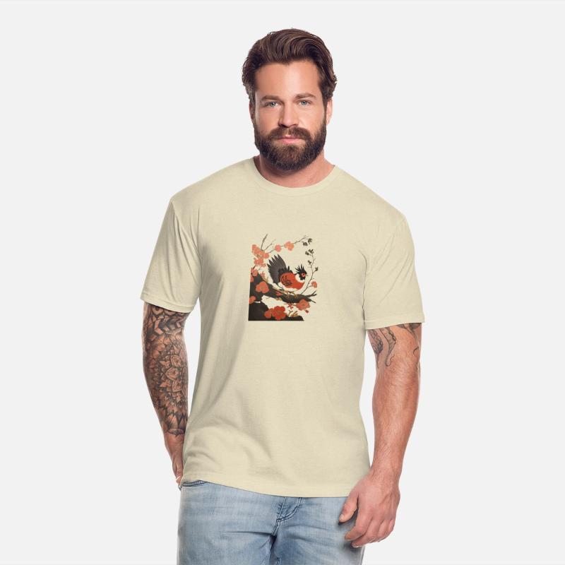 The Bird on the Cherry Blossom Tree T-Shirt