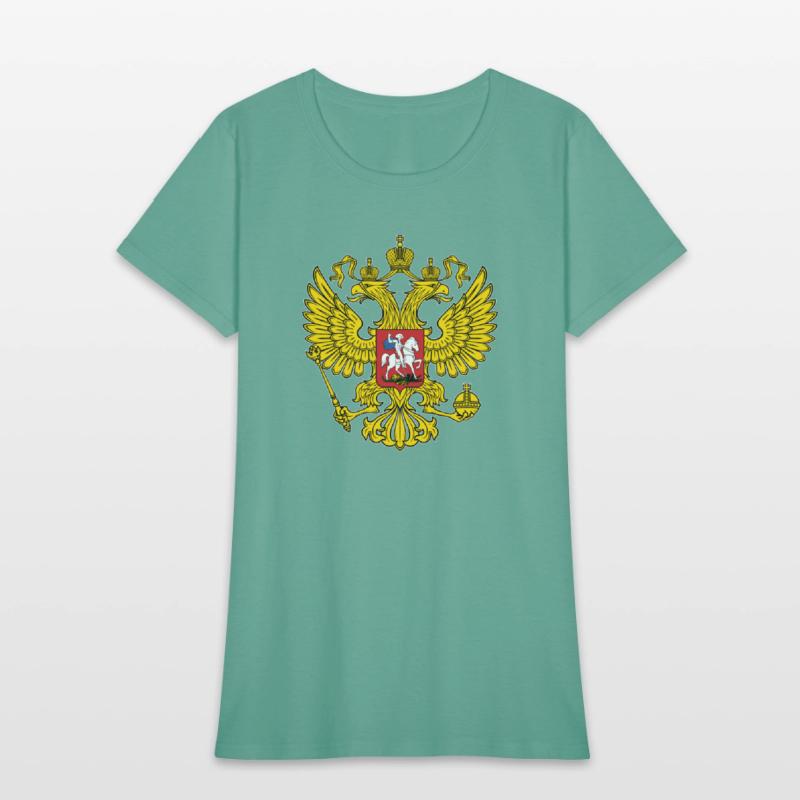 The coat of arms of Russia