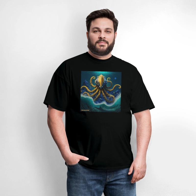 The Octomaton Presides over Underwater Tidal Wave