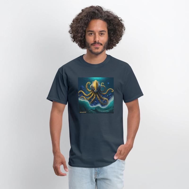 The Octomaton Presides over Underwater Tidal Wave