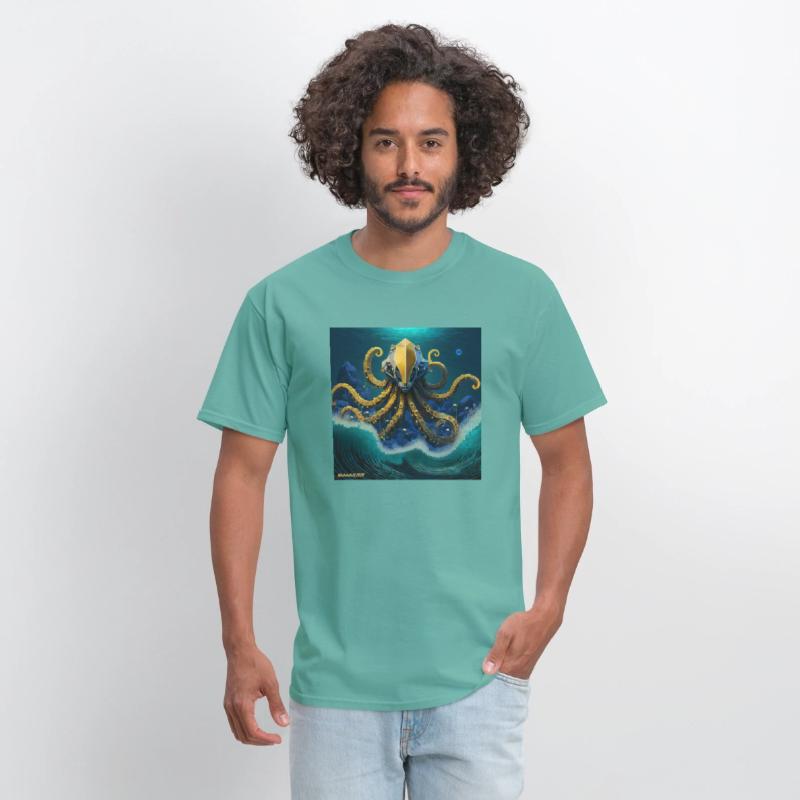 The Octomaton Presides over Underwater Tidal Wave