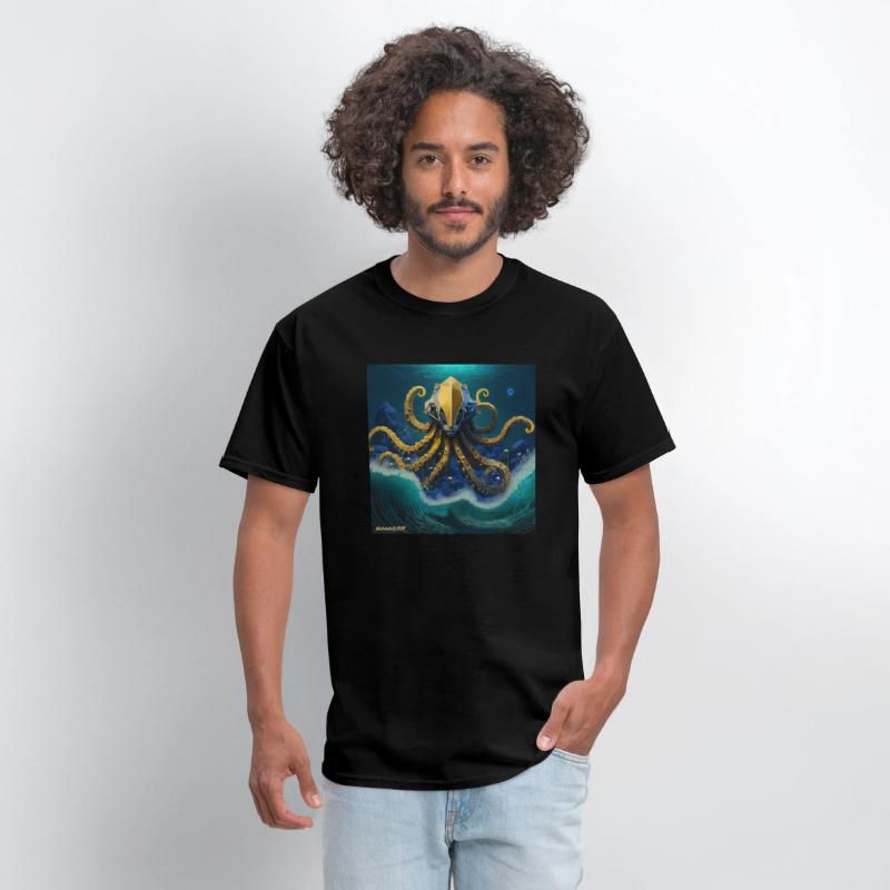 The Octomaton Presides over Underwater Tidal Wave