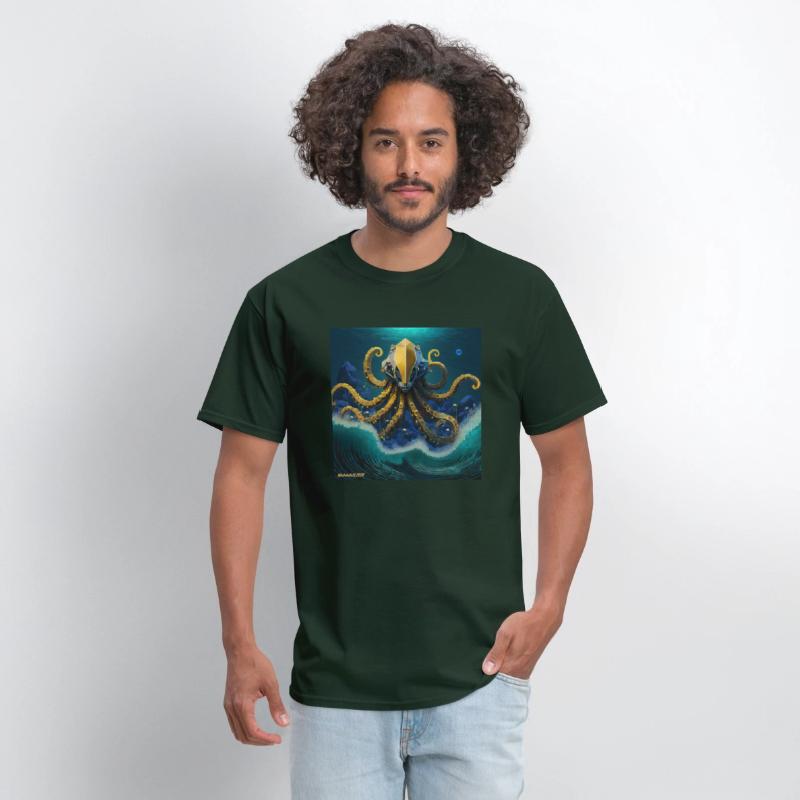 The Octomaton Presides over Underwater Tidal Wave