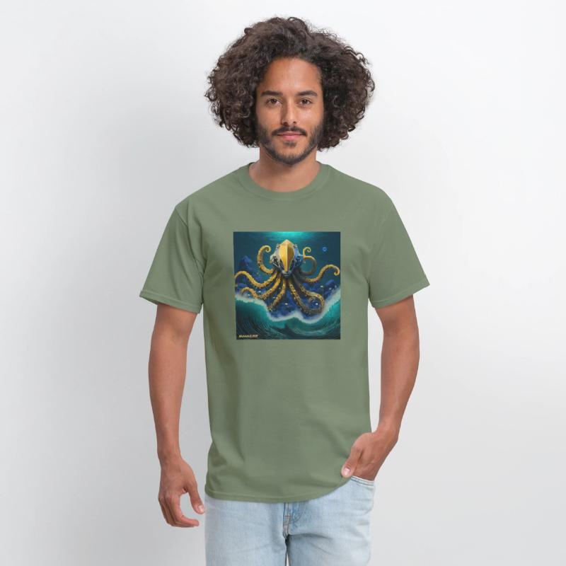 The Octomaton Presides over Underwater Tidal Wave