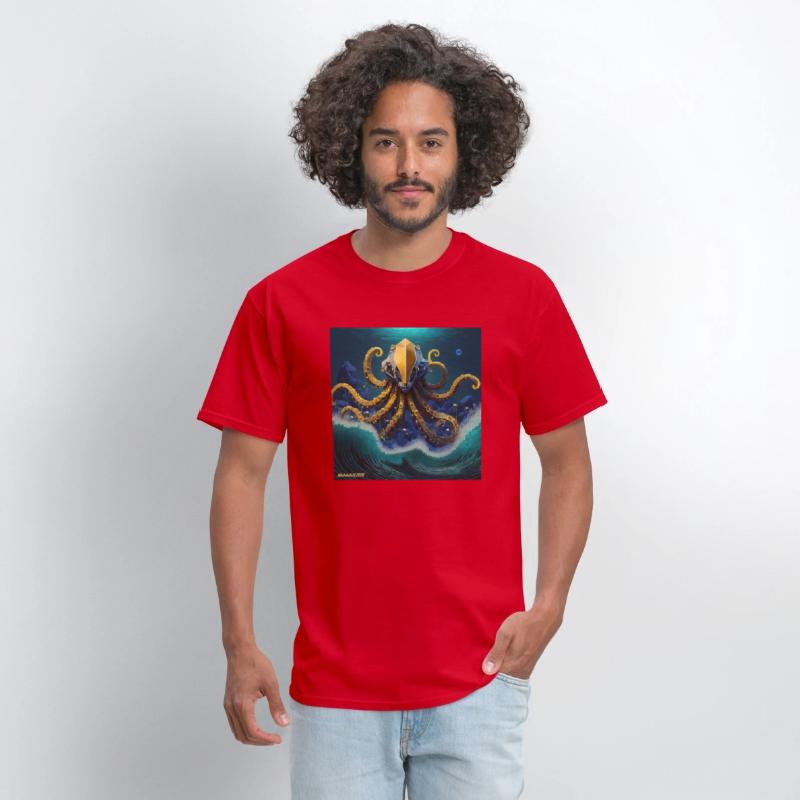 The Octomaton Presides over Underwater Tidal Wave