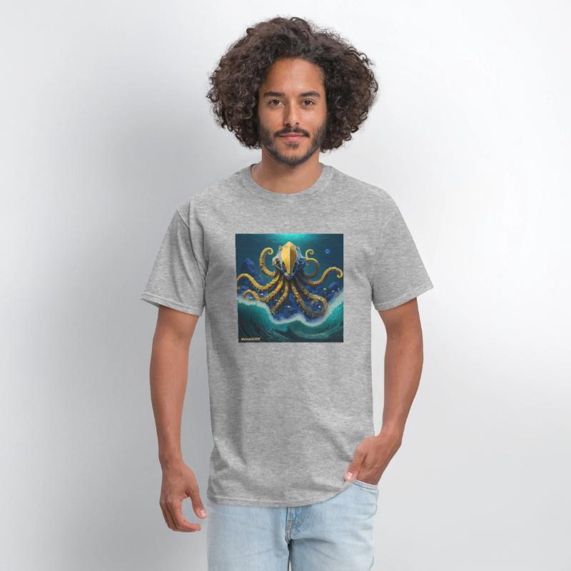 The Octomaton Presides over Underwater Tidal Wave