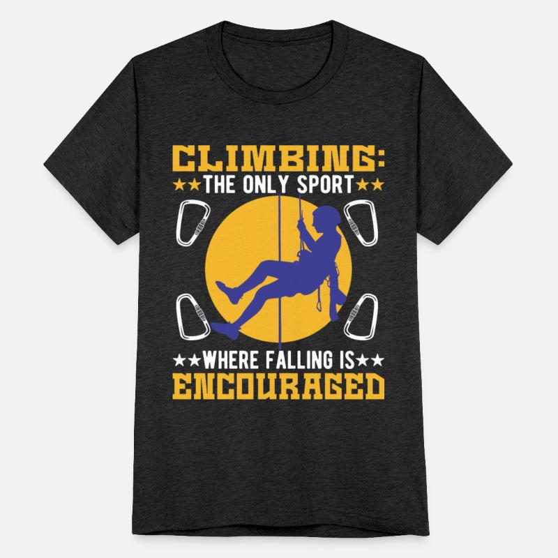 The only sport where falling is encouraged
