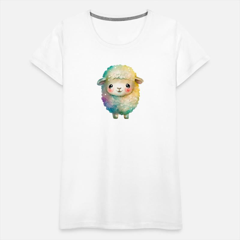 Thick fluffy sheep kid baby easter lamb
