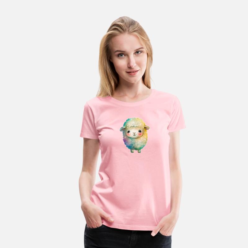 Thick fluffy sheep kid baby easter lamb