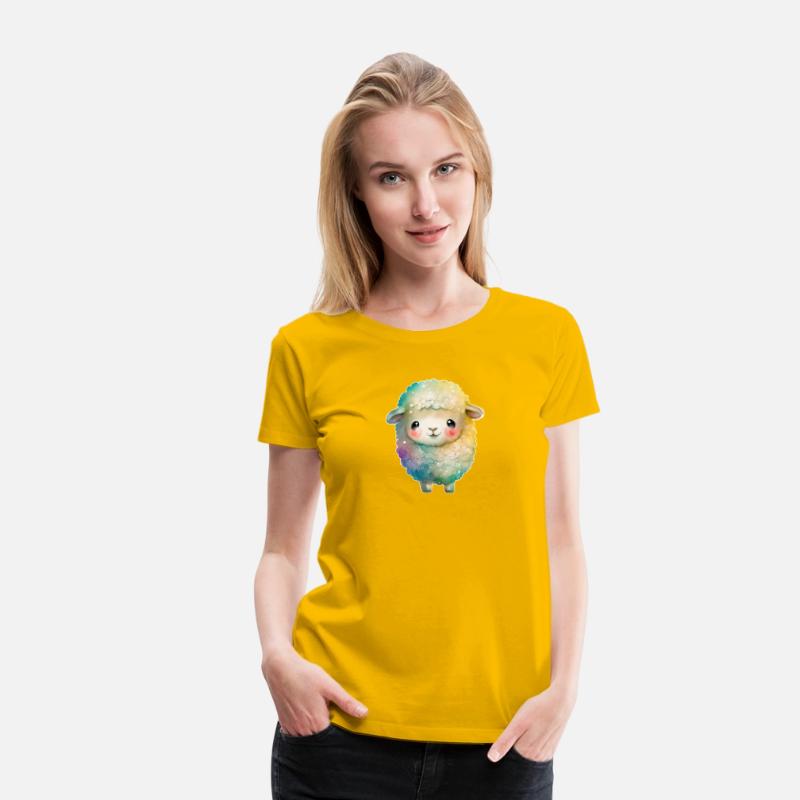 Thick fluffy sheep kid baby easter lamb