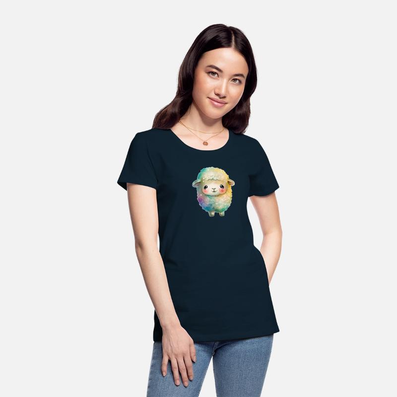 Thick fluffy sheep kid baby easter lamb