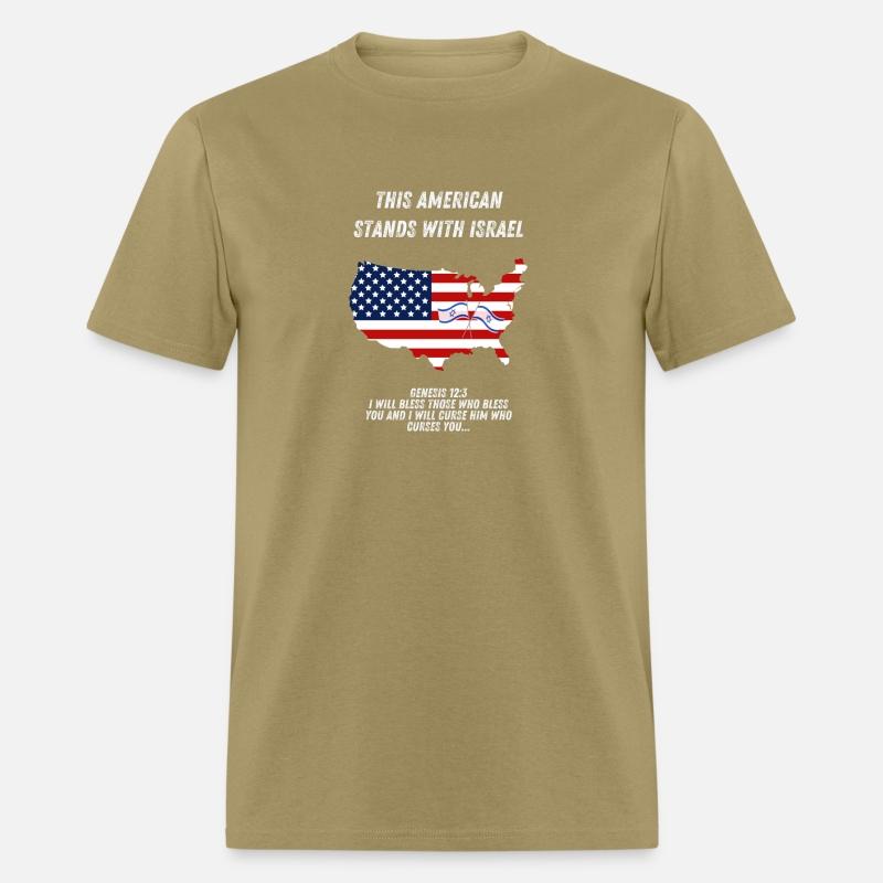 This American Stands With Israel Bible Christian