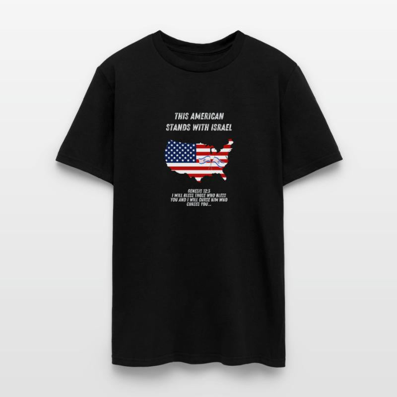 This American Stands With Israel Bible Christian